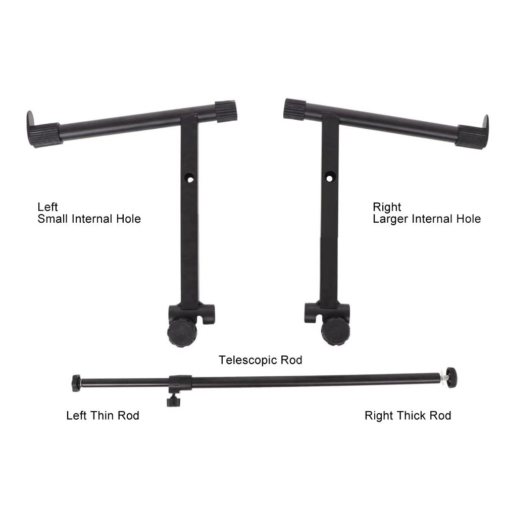 Rack Holder Electronic Piano Extension Adapter Second Tier Keyboard Stand Instrument Rack