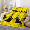 Borussia Dortmund Print FlAannel Blanket, High quality Comfortable for All Seasons, Home Decor, Warmth and Comfort