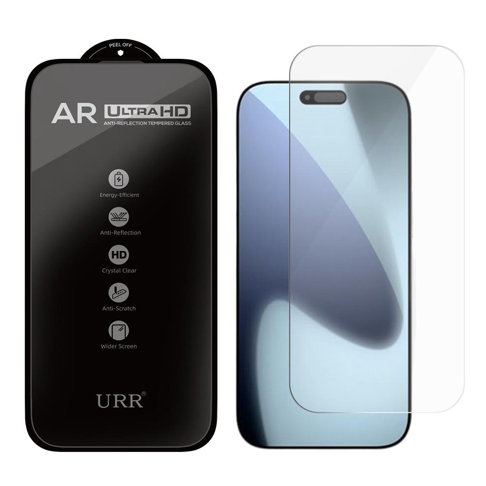 URR For iPhone 17 Pro Max Screen Protector AR Ultra HD Anti-Reflection Tempered Glass Film 0.33mm