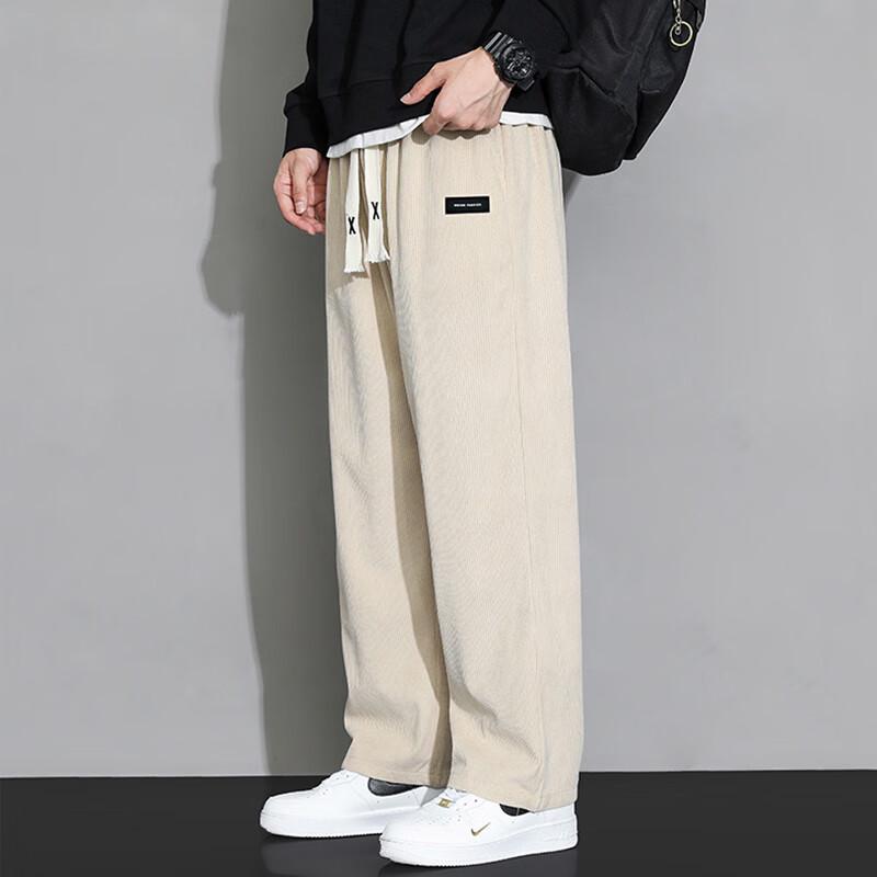 NASA MARVEL Men's Spring/Autumn Loose Straight Leg Casual Sweatpants