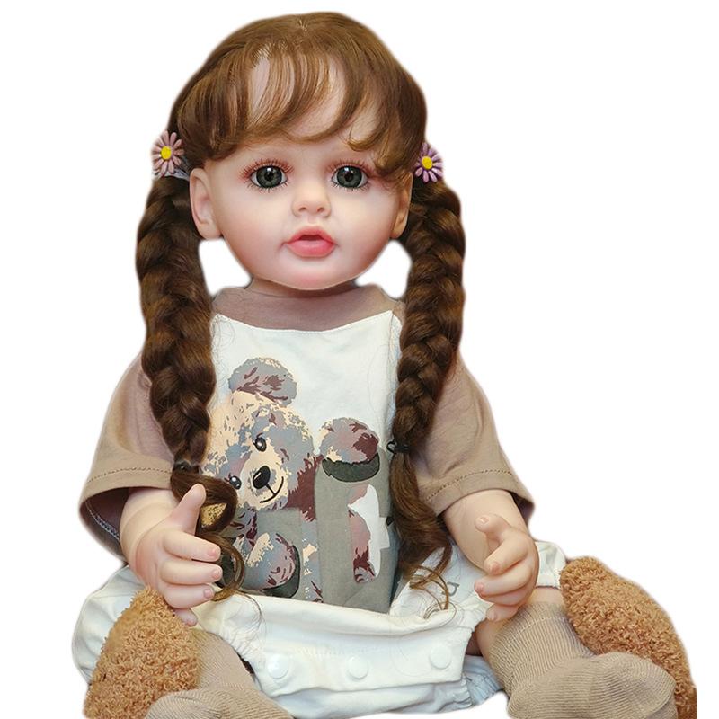 Купить 55 см Бетти, настоящая кукла с укорененными волосами, кукла ...