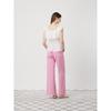 Cc Collect Belted Wide Denim Pants C252psa433