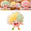 Lustiges Plüschtier mit großen Augen und flauschigem Haar, perfekt für DIY-Ugly Dolls, auf Lager