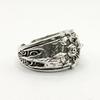 Adjustable Open Ring Men Women Vintage Eye Motif Geometric Copper Jewelry Retro Style Statement Piece