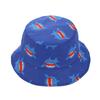 1 Piece Cotton Breathable Kids Fisherman Hat 0-4 Years Cartoon Printing Whale Baby Bucket Hat Infant Toddle Sun Hat