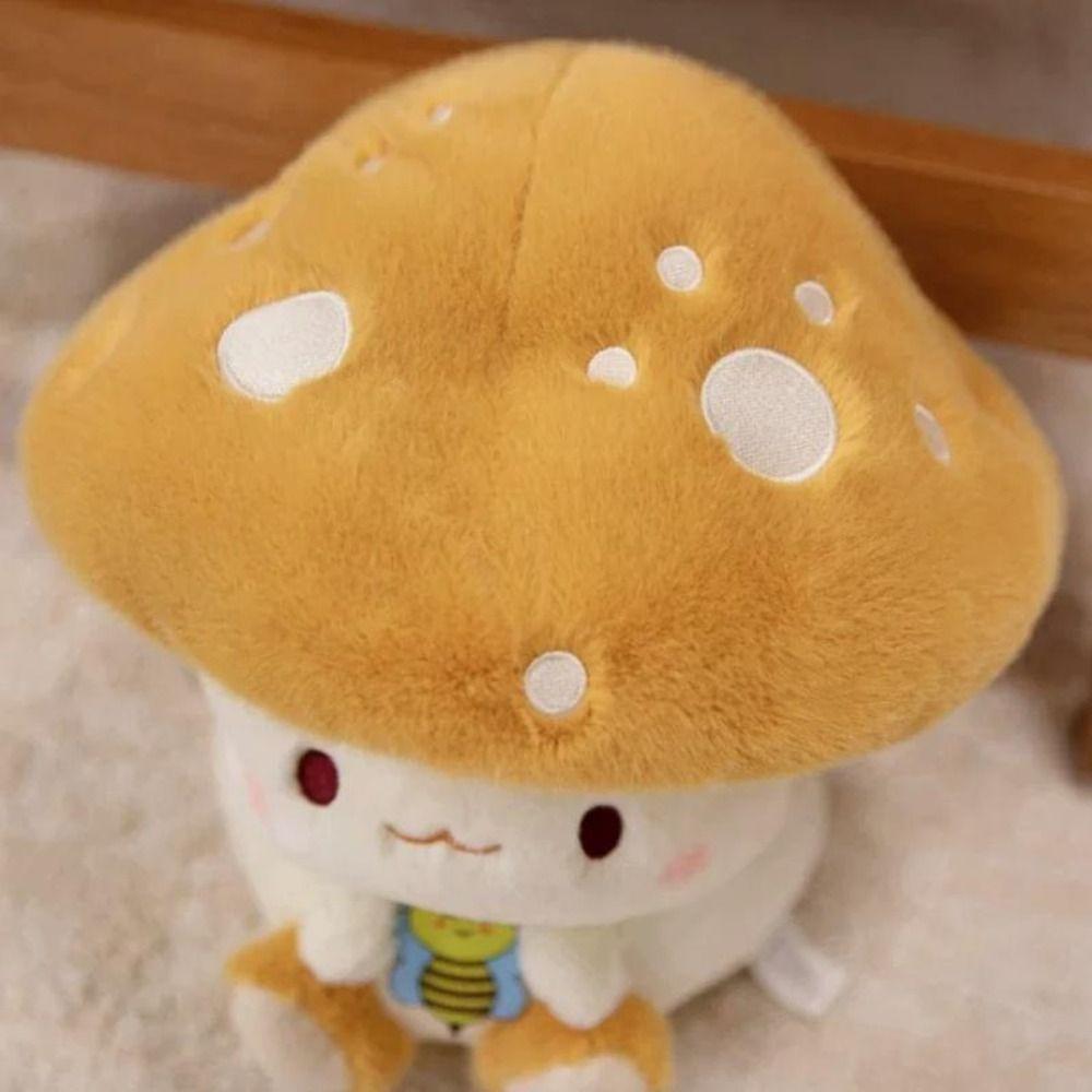 Stuffed Cartoon Mushroom Soft Fluffy Mushroom Cute 30Cm Mushroom Stuff Birthday