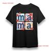 Mama Floral Letter T-shirt
