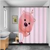 Shower Cute anime Loopys Curtain Waterproof Polyester Fabric Paint Colorful Bath Curtains Home Bathroom Decor Curtain With Hook