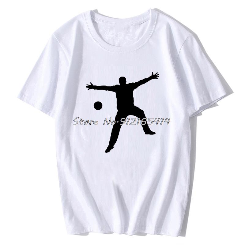 Handball Goalkeeper Cotton T Shirt Funny Harajuku Hip Hop Tees Tops Harajuku Streetwear Loose Style O Neck Tshirts Unisex