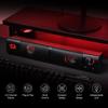 Redragon GS550 PC Gaming Channel Soundbar for Desktop Compact and Controllable Headphone Red USB Cable Included Speakers, 2.0 Computers, Size, Jack,