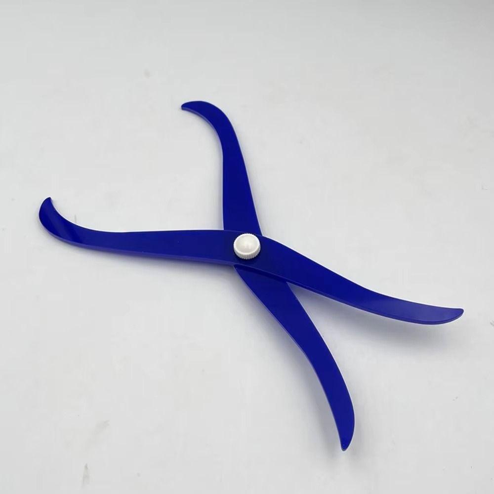 Dual Head Bent Leg Clay Caliper Portable Ceramic Measuring Pottery Tool  Carving