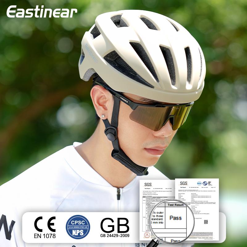 Eastinear Bicycle Helmet Ultralight Ventilation and Breathable Highway Mountain Adult Men and Women Riding Safety Helmets