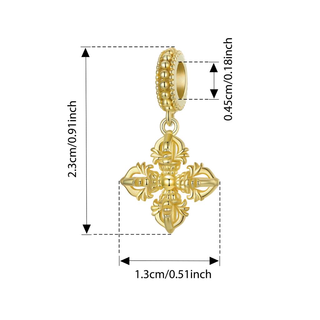 BISAER 925 Silver Lucky Koi Cat Pawprint Charm Bead Weaved Bag Pendant Plated Gold Fit Women DIY Bracelet Fine Jewelry