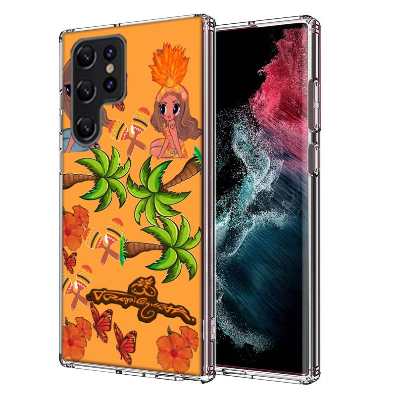 K-Karol G Tropicoqueta Capa Phone Case For Samsung S26 Ultra S25 Edge Galaxy S23 S21 S20 S24 FE S22 S10 Plus Cover Clear TPU She