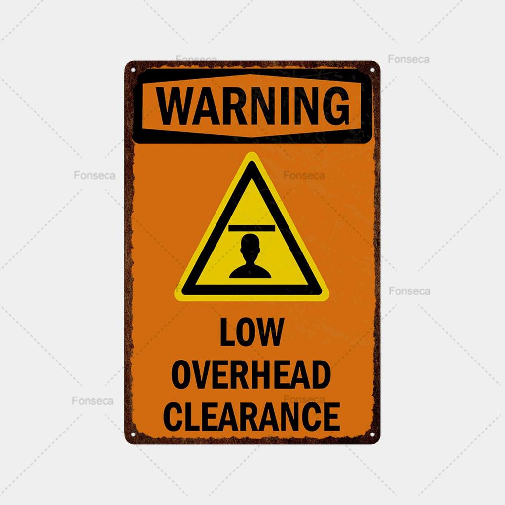 Forbud advarselskilt metallskilt retro blikkskilt plakett metallbar retro veggdekor hjem klubb mannehule metallplakat