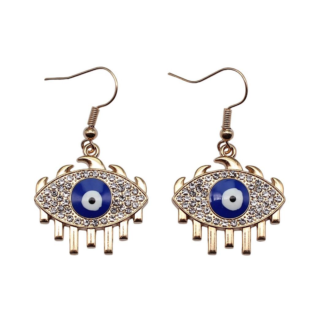 Pendientes Largos de Esmalte con Colgante Cristiano Gótico Joyería Para Mujeres Regalos Populares