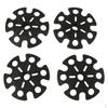 4pcs Replacement Rubber Snowflake Snow Basket for Hiking S