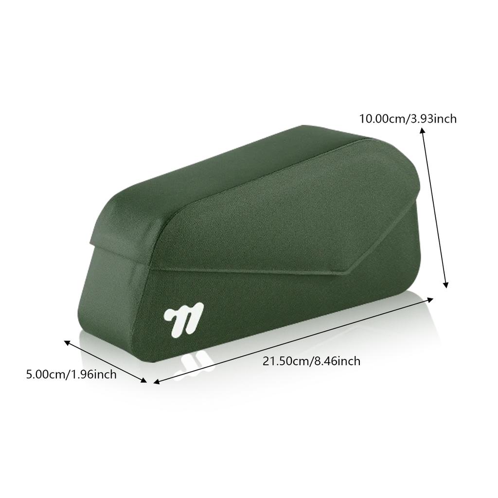 1PC Bicycle Magnetic Lid Top Tube Bag With Bolts Mounted & Straps MTB Road Bike Waterproof Front Frame Structured Bag