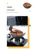 Traditional Double-Eared Cast Iron Pot - Round Bottom for Stewing & Stir-Frying On Gas or Firewood Stoves