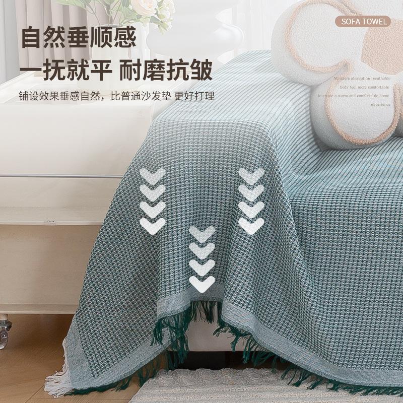 American sofa towel blanket rural retro pastoral sofa cover chair cover cloth one piece sofa cushion