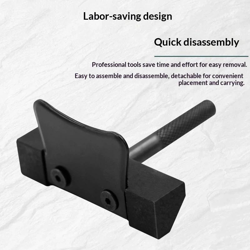 Strumento separatore coppa olio Strumento riparazione auto Strumento taglierina per rimozione guarnizioni olio Trasmissioni motore Kit separatore coppa olio