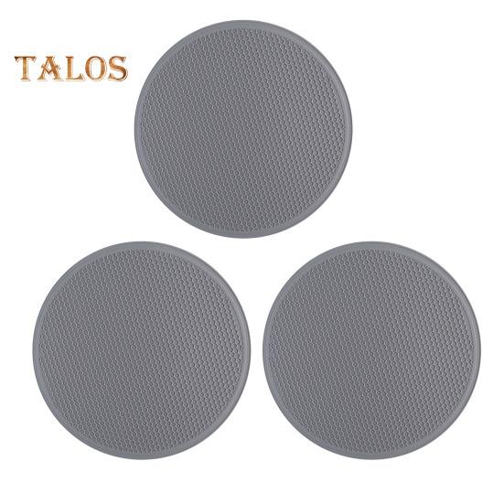 

3 шт. силиконовые подставки для горячих блюд, нескользящие держатели для сковородок, термостойкие подставки для кастрюль, многофункциональный кухонный коврик для столешницы 20cm