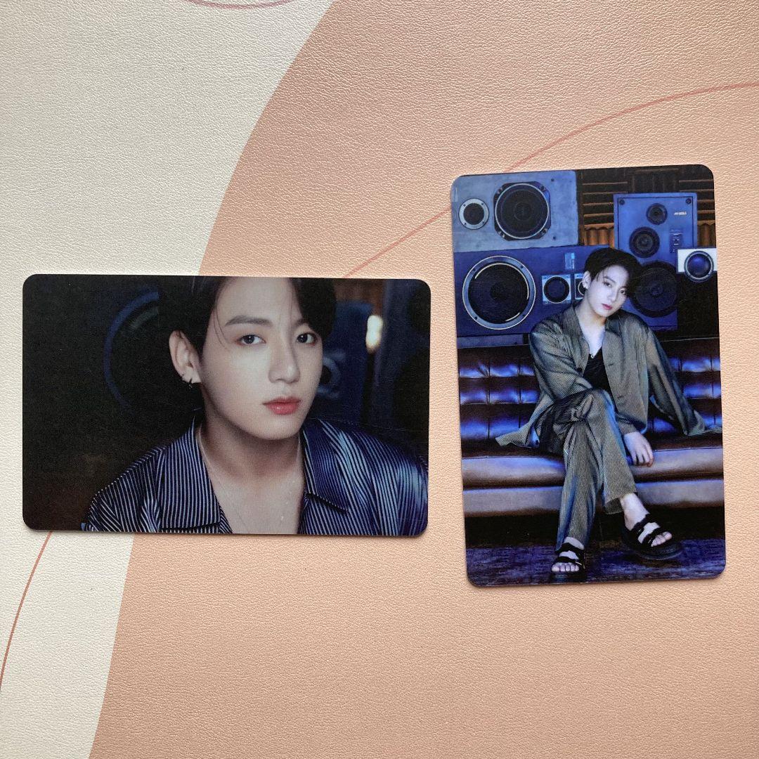 

[USED] BTS Bangtan Boys Jungkook BE Unreleased Lucky Draw Trading Cards (2 pieces)