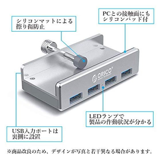USB High Compact and Attaches to the Edge of Your Computer for Convenient Expansion and Space Saving 3.0 4-Port Hub, Speed, Lightweight,