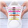 Mehrfarbige Lock-No-Tie-Schnürsenkel Elastische Sneaker-Schnürsenkel Für Kinder, Erwachsene und Ältere Schnelle Elastische Sport-Laufschuh-Schnürsenkel