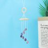 Boho Chic Raw Crystal Quartz Wind Chimes Hanger Home Decorations and Garden Sun Catcher Handcrafted for Your Unique Style