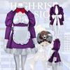 Rise Anime High Invasion Maid Mask Cosplay Costume Halloween Party Prop Gift Fan