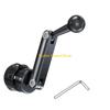 W89C 17mm Ball Joint Adapter Extension Arms Suitable For Car Vent Phone Desktop Stand Navigation Holder With Adjustable