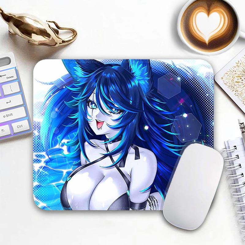 Waifu Cups Season 6 Standard Mouse Pad Edge Stitched Small Spite Anime Mousepad Travel Mouse Mat Non-Slip Office Mousemats
