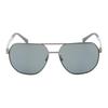 EMPORIO ARMANI Brand Logo Alloy Aviator Sunglasses Unisex Couple Black