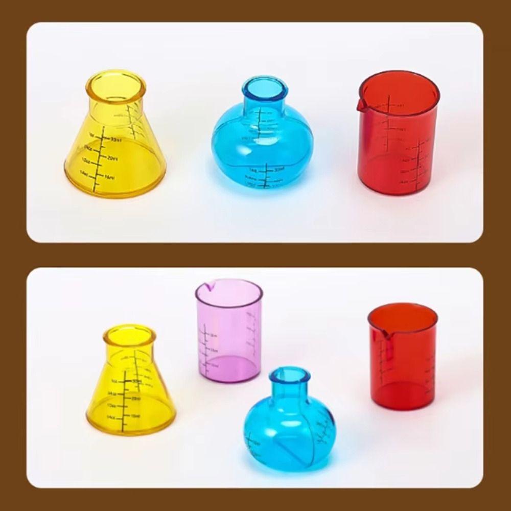 Sensory DIY Liquid Measure Tool Educational Science Experiment Cups Teaching Aid