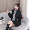 Down cotton-padded clothes women's new winter fashion warm cotton-padded clothes small hooded student fashion cotton-padded jacket