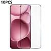RURIHAI 10Pcs For Oppo Find X8s 5G High Aluminium-Silicon Glass Film 0.26mm 2.5D Screen Protector