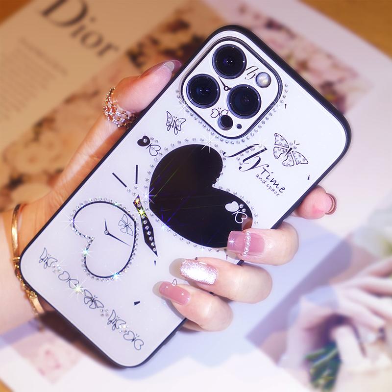 Pro iPhone 14Plus 13 Pro Max 12 Pro Max 11 Pro Max XSMAX 8 7 Plus pro Huawei P30 P40 Pro Mate 30 Mate 40 Pro Beauty Mirrror Pouzdro na telefon Ochranný kryt