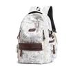 Bolsa para la escuela: Mochila para estudiante de secundaria, mochila para hombre, graffiti estilo coreano, gran capacidad para estudiante de secundaria, alivio de peso, protección de la columna vertebral