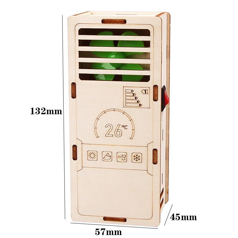 DIY Physical Model Science Experiment Educational Toy Fan air conditioner washing machine handmade small production