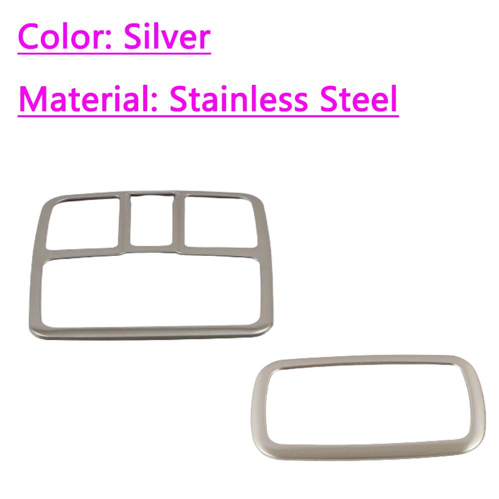 ABS/Steel Car Front Rear Reading Lights Cover For Hyundai IX35 2010 2011 2012 2013 2014 2015 2016 2017 Auto Interior Accessories