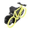 Vintage   Desk Clock Bike Shape Retro Mechanical Battery Powered Gear Operated Timer Reminder Table Clock for  