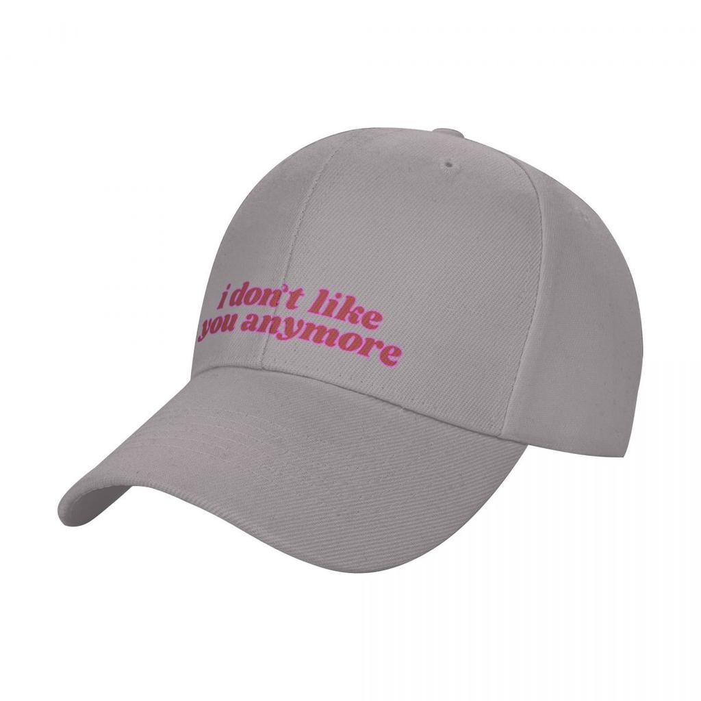 i don’t like you anymore text Baseball Cap Brand Man cap Uv Protection Solar Hat Women's Hats Men's