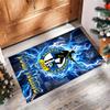Bristol Rovers Printed Crystal Velvet Rug Non‑Slip Crystal Velvet Carpet For Sofa Bedroom Indoor Home Decoration