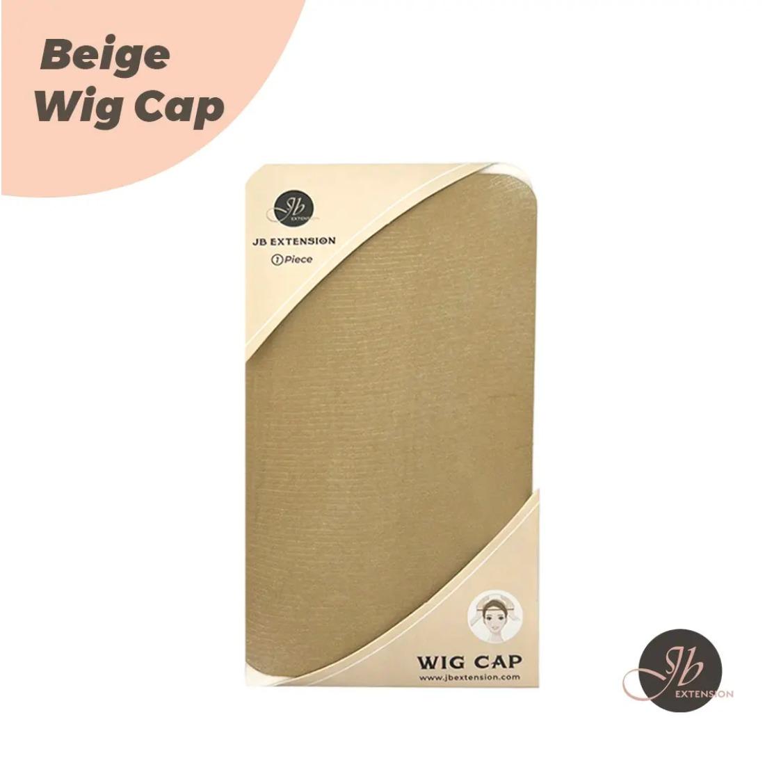 

JBextension 1pc Beige Wig Cap, Nude Lace Front Wig Stocking Cap for Women, Breathable Stretchy Wig Underwrap Cap 4 inches жёлтый