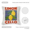 Limoncello Cocktail Pillow Case 3D Print Polyester Fiber 40*40 cm Home Sofa Throw Pillow Cover Decoration Festival Gift