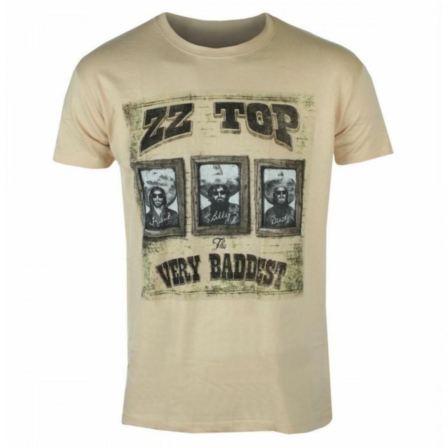 ZZ Top Unisex Adult Very Baddest Cotton T-Shirt S чёрный