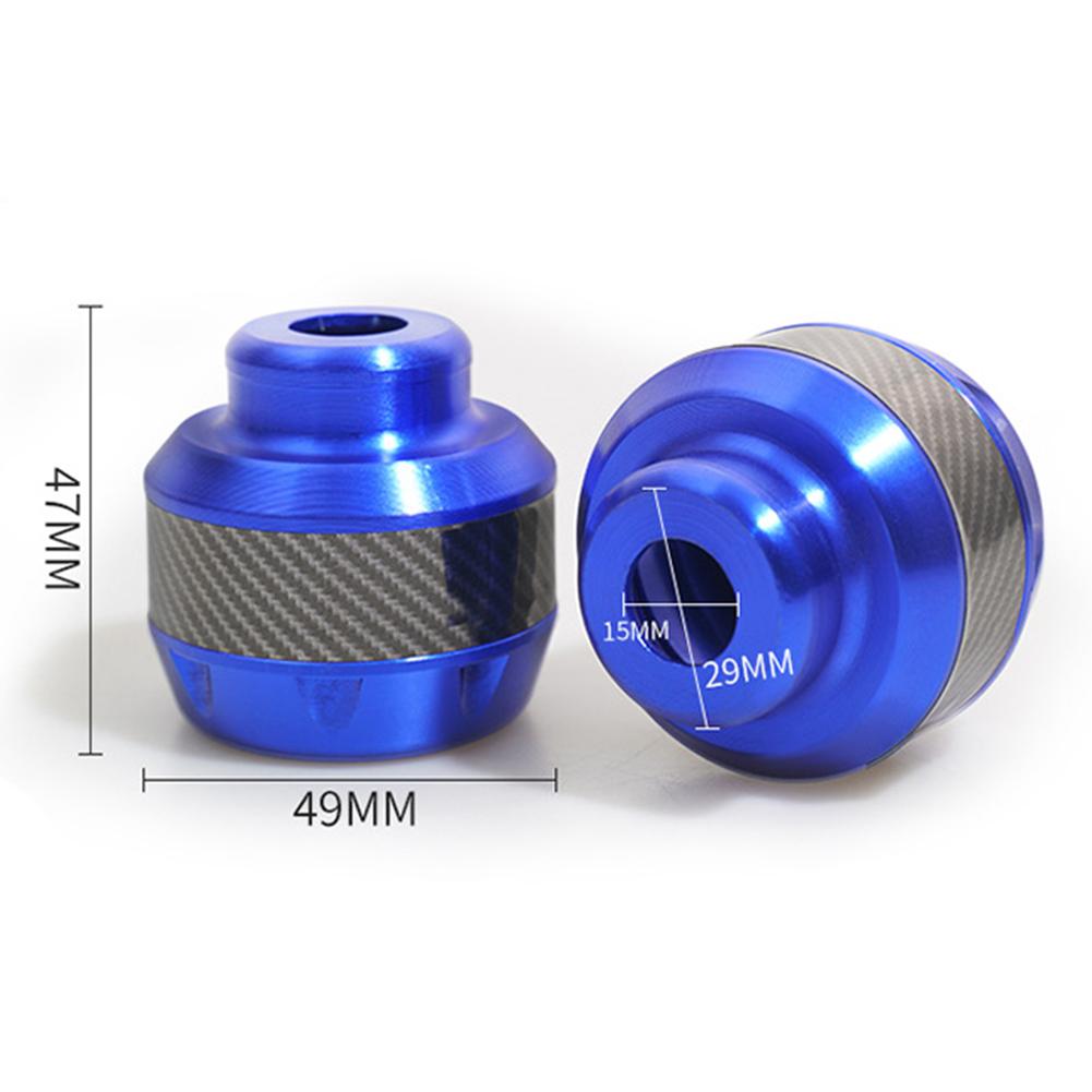 Universal 2Pcs Aluminum Alloy Motorcycles Falling Protector Explosion-proof Frame Slider Front Fork Cups Sliders Falling Crash