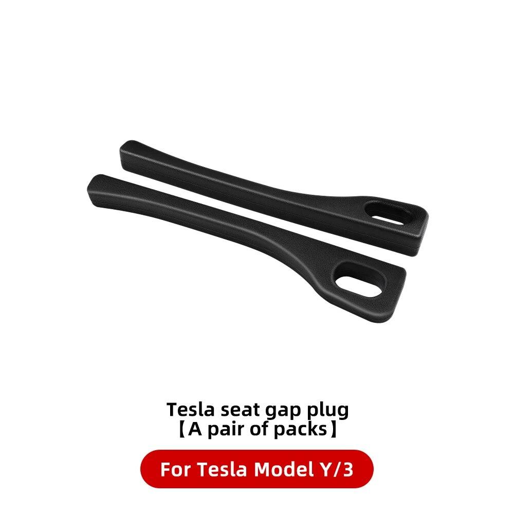 YZ For Tesla Car Seat Gap Filler Side Seam Plug Strip Styling Seat Gap Leak-proof Filling Strip Interior Decoration Supplies