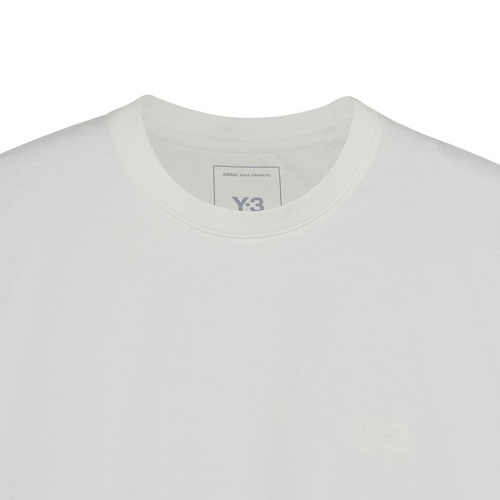 Y-3 Short-Sleeve Tee Core White Unisex Tops JD9829
